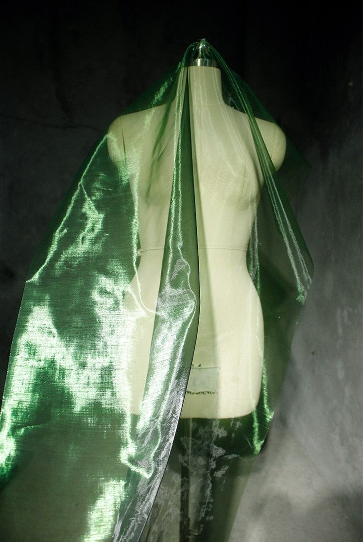 Jelly Sea Organza – Multicolor Liquid Shine Fabric