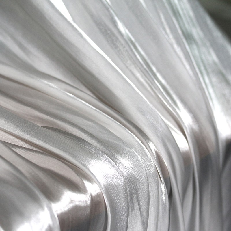 Luminous Silk Essence – Ultra-Smooth Draping Designer Fabric