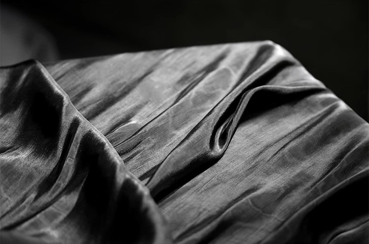 Luminous Silk Essence – Ultra-Smooth Draping Designer Fabric