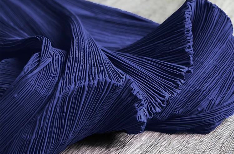 Moldable Pleated Crepe Fabric
