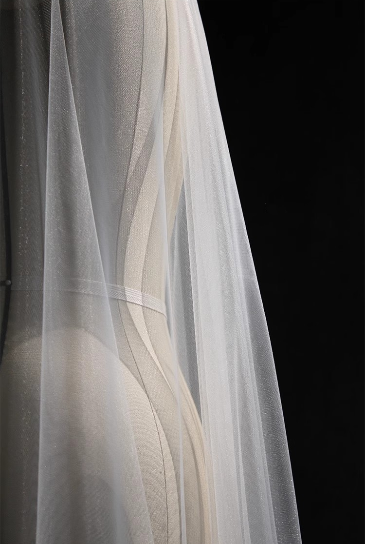 Crystal Sheer Stretch Net – Diamond Grid Tulle for Elegant Creations
