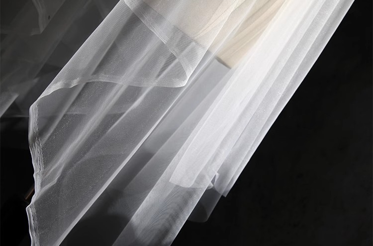 Crystal Sheer Stretch Net – Diamond Grid Tulle for Elegant Creations