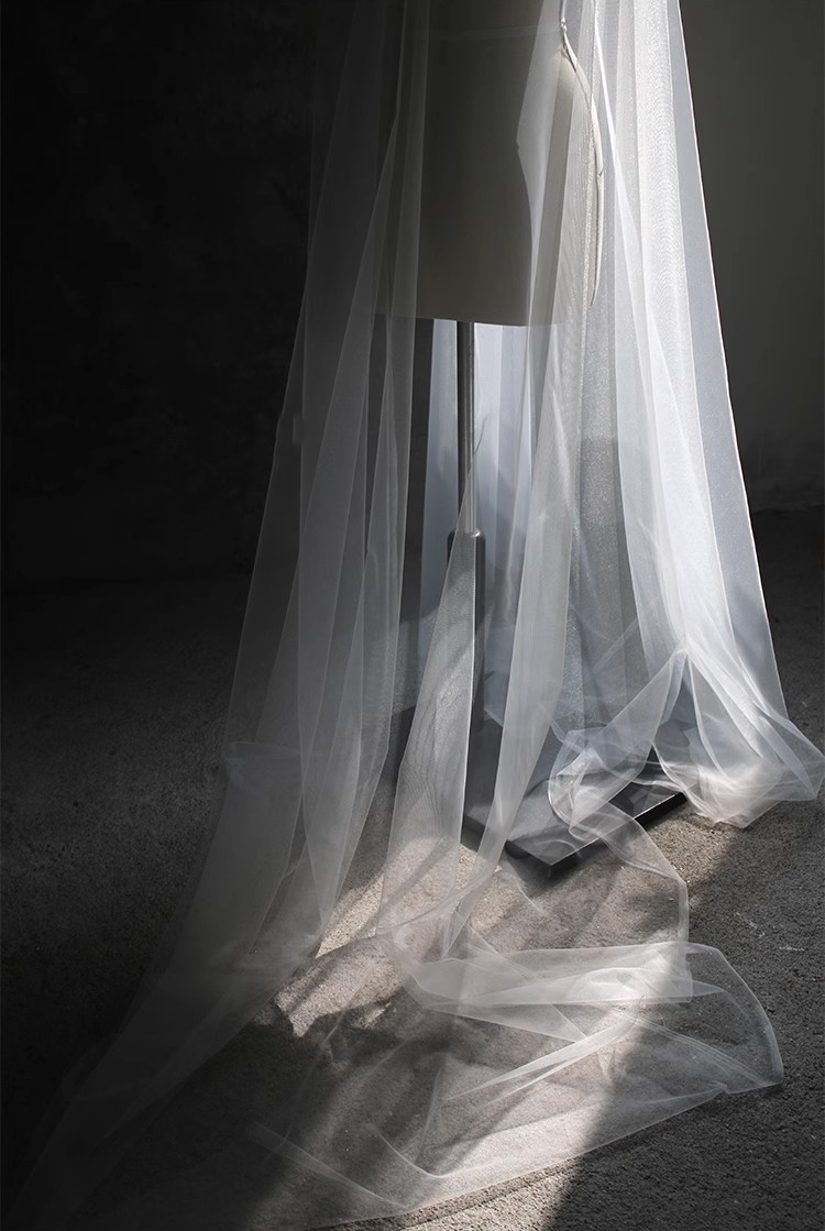 Crystal Sheer Stretch Net – Diamond Grid Tulle for Elegant Creations