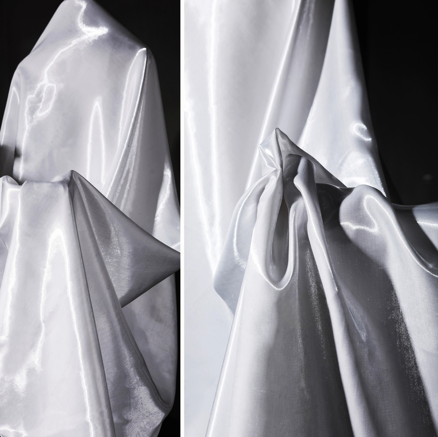 Gray Liquid Crystal Reflective Fabric