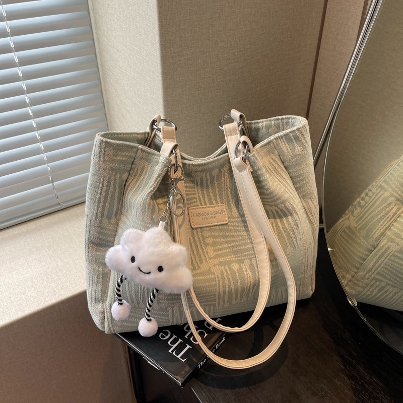 2025 Modern Chic Tote — Large-Capacity Shoulder Bag for Work & Style