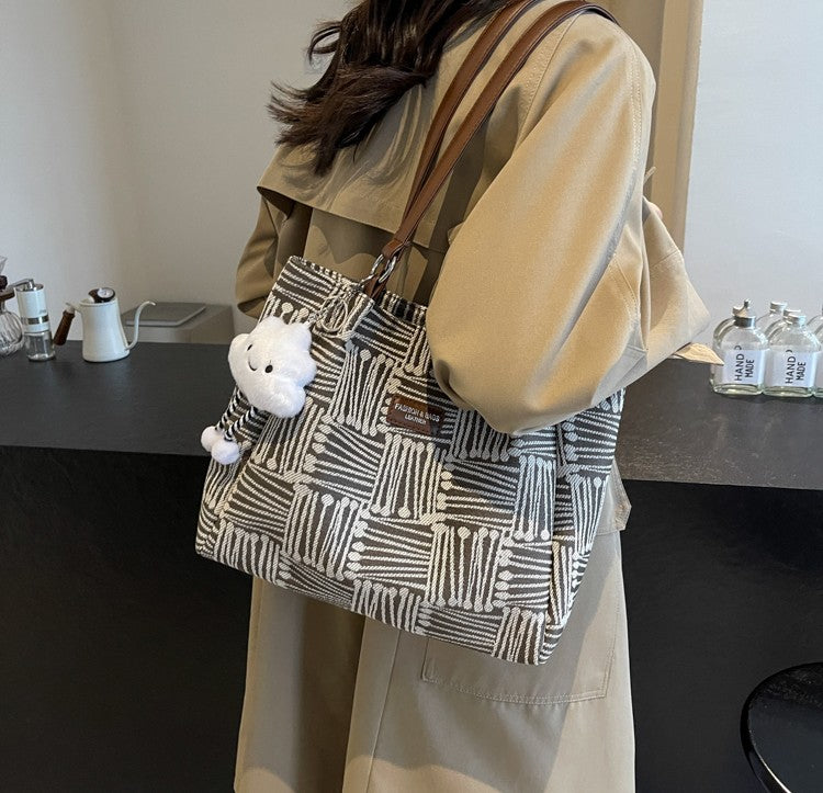 2025 Modern Chic Tote — Large-Capacity Shoulder Bag for Work & Style