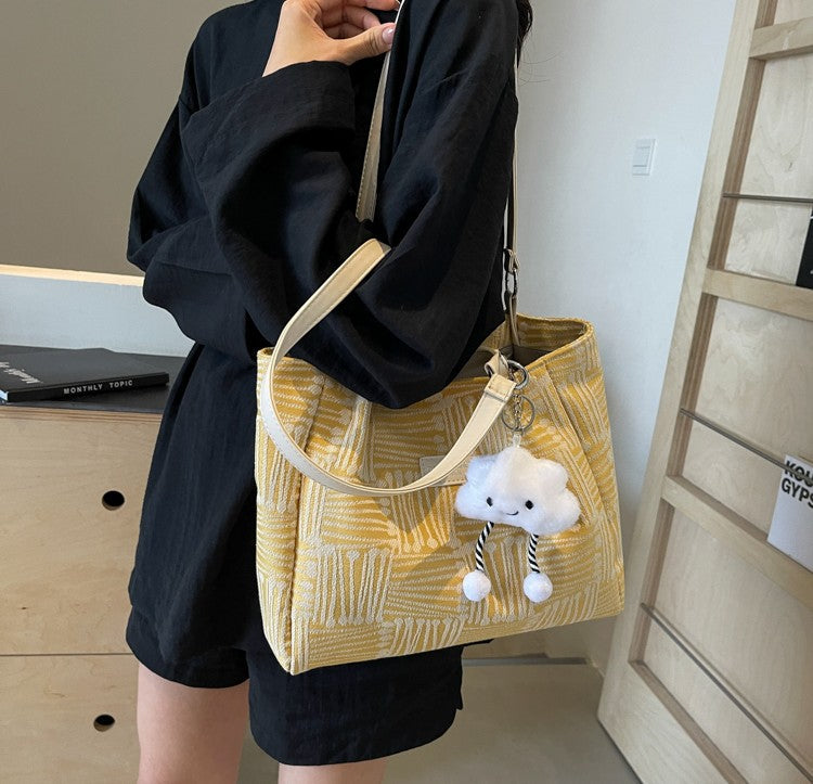 2025 Modern Chic Tote — Large-Capacity Shoulder Bag for Work & Style