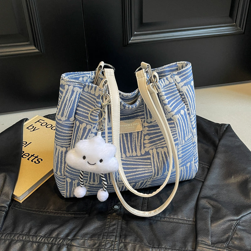 2025 Modern Chic Tote — Large-Capacity Shoulder Bag for Work & Style