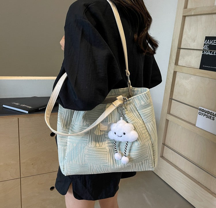 2025 Modern Chic Tote — Large-Capacity Shoulder Bag for Work & Style