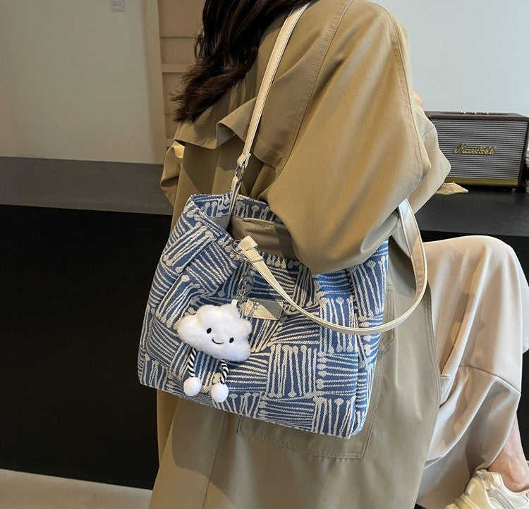 2025 Modern Chic Tote — Large-Capacity Shoulder Bag for Work & Style