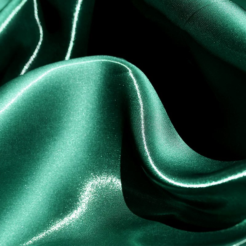 Lustre Flow Fabric – High-Gloss Reflective Textile