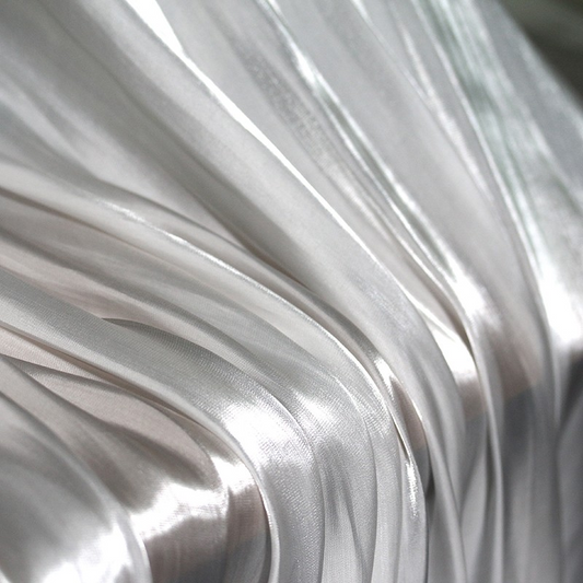 Luminous Silk Essence – Ultra-Smooth Draping Designer Fabric