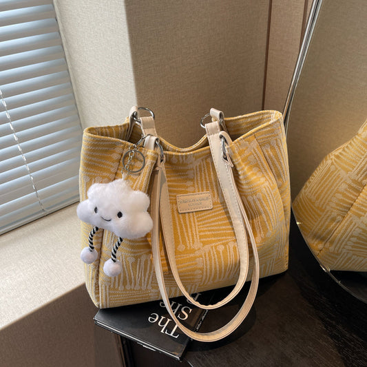 2025 Modern Chic Tote — Large-Capacity Shoulder Bag for Work & Style